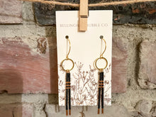 Load image into Gallery viewer, Sun Ray Tassel Earrings
