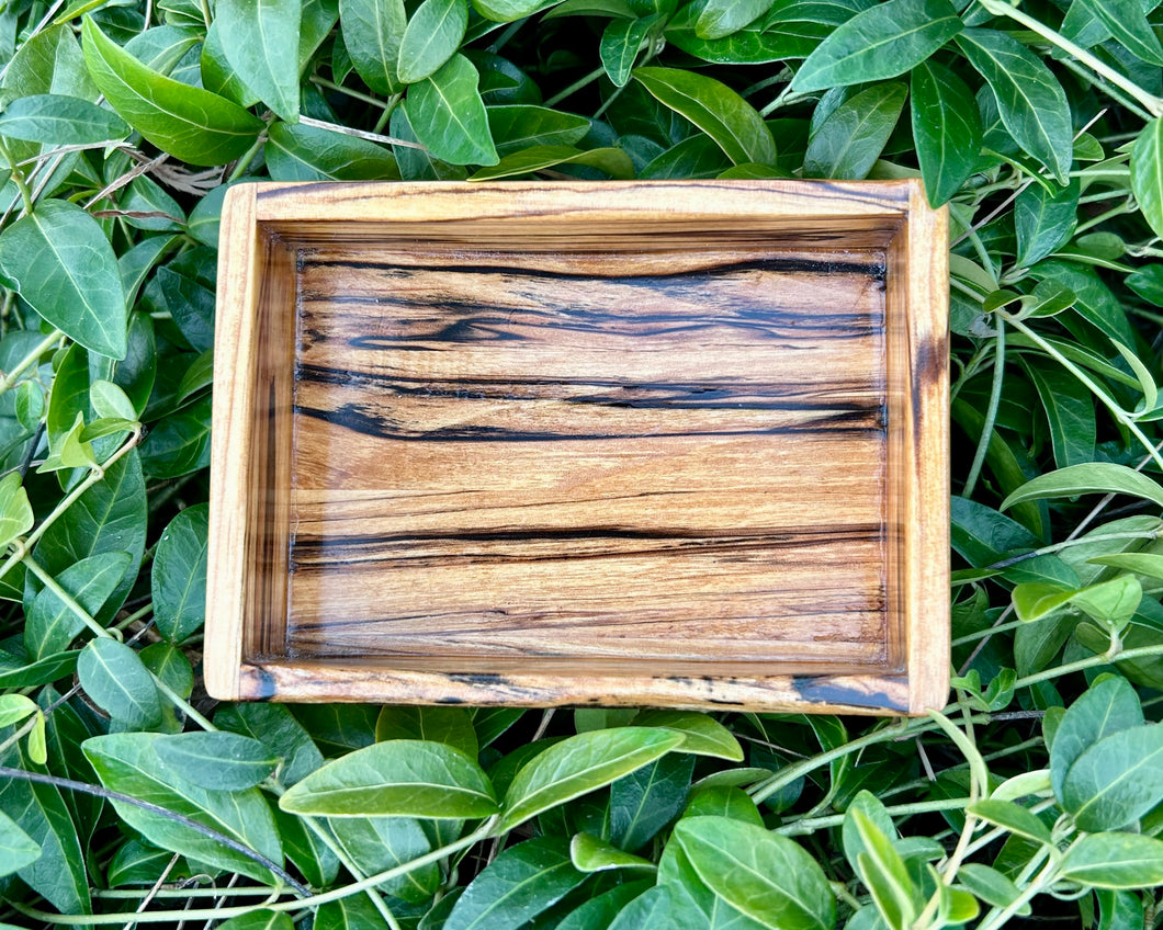 Spalted Paper Birch Wood Soap Rack