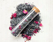 Load image into Gallery viewer, Hibiscus Rose Black Lava Hawaiian Sea Salt
